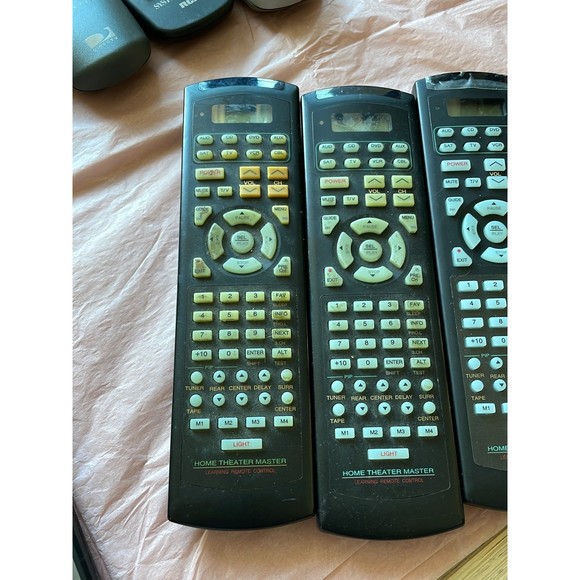 Lot of 4 Home Theater Master Remote Controls - Picture 2 of 4